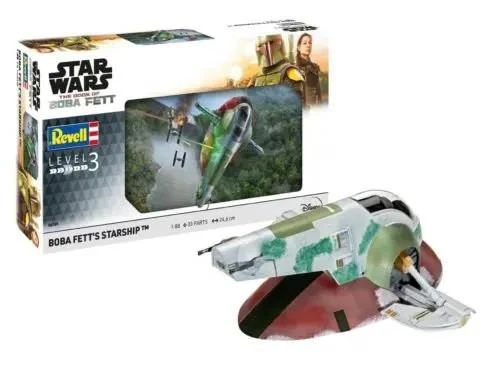 Revell Star Wars The Mandalorian: Boba Fett laivas 1/88 surenkamas modelis