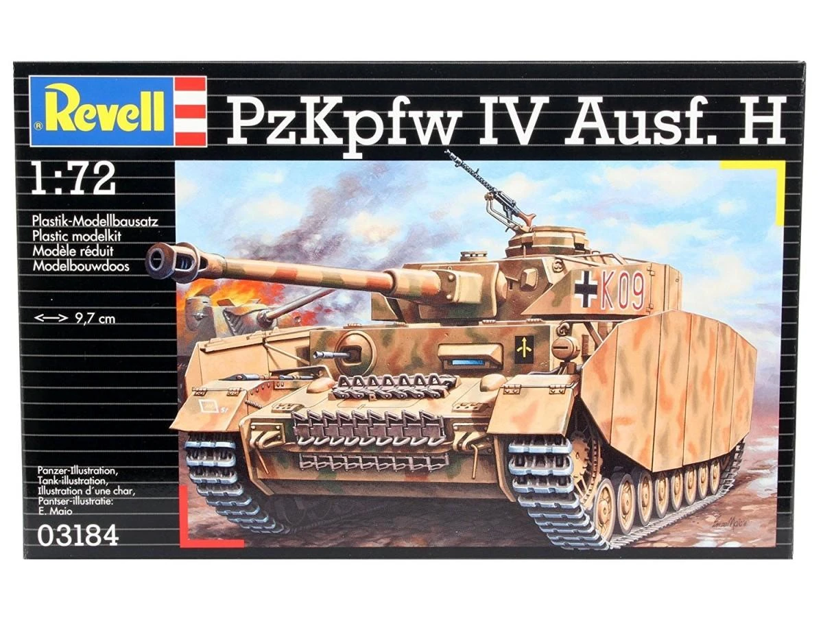 Revell – PzKpfw. IV Ausf. H, 1/72, 03184