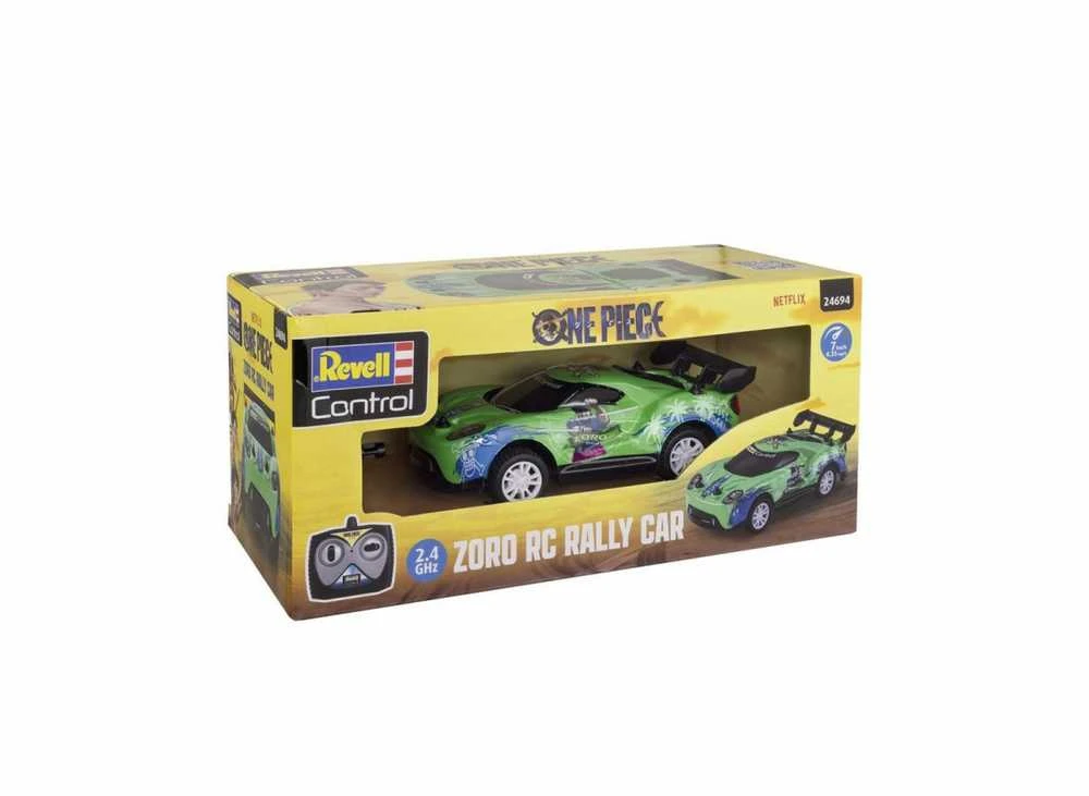 „Revell One Piece Zoro“ nuotoliniu būdu valdomas ralio automobilis