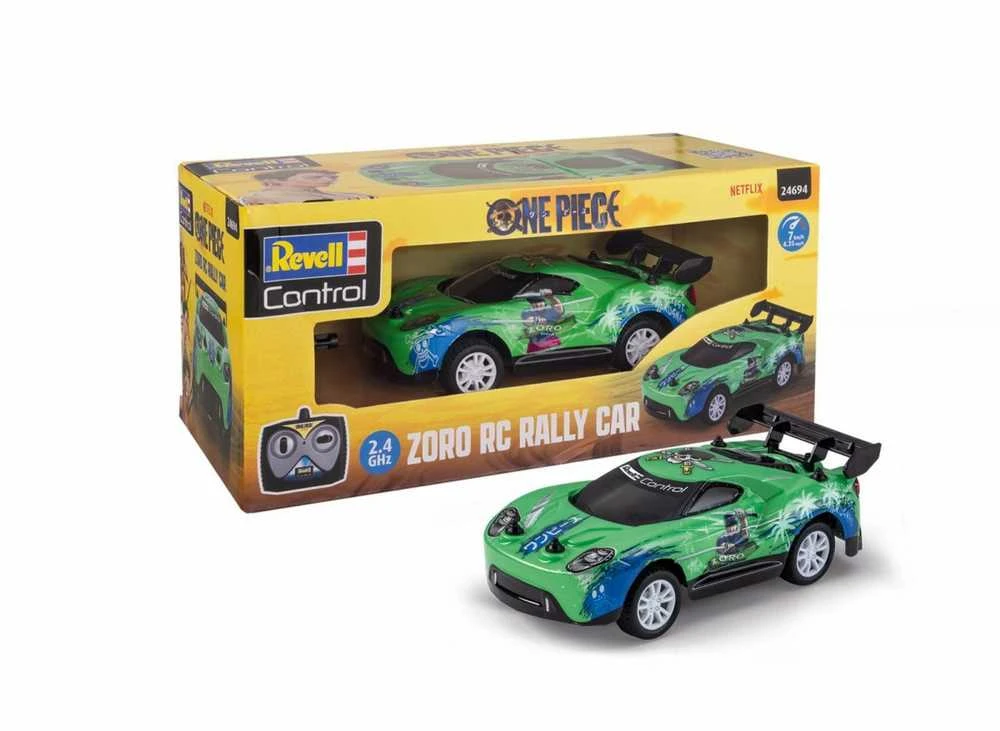 „Revell One Piece Zoro“ nuotoliniu būdu valdomas ralio automobilis