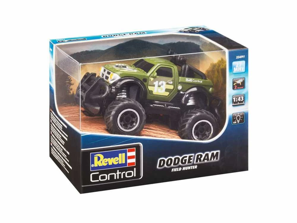 Revell radijo bangomis valdomas visureigis Field Hunter LED, 2CH, 23491