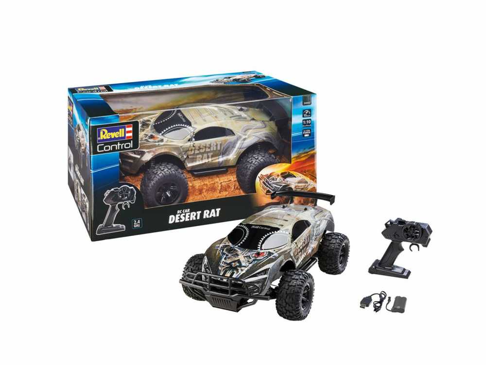 Revell Revell RC automobilis „Dykumos žiurkė“ (pilka/juoda)