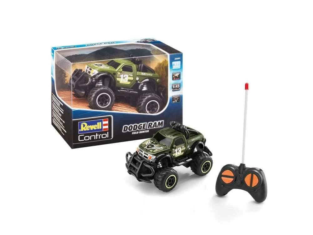 Revell radijo bangomis valdomas visureigis Field Hunter LED, 2CH, 23491