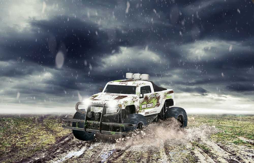 Revell Revell RC sunkvežimis NAUJAS MUD SCOUT - 24643