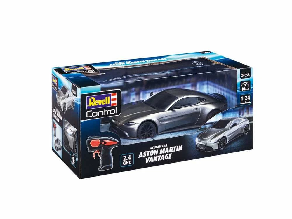 Revell - Radijo bangomis valdomas (RC) Aston Martin Vantage, 1/24, 24658