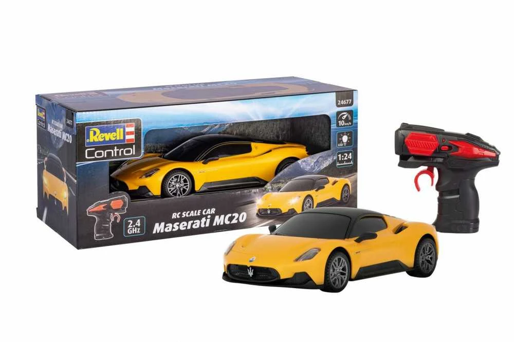 *****REVELL RC skalės automobilis Maserati MC20 24677