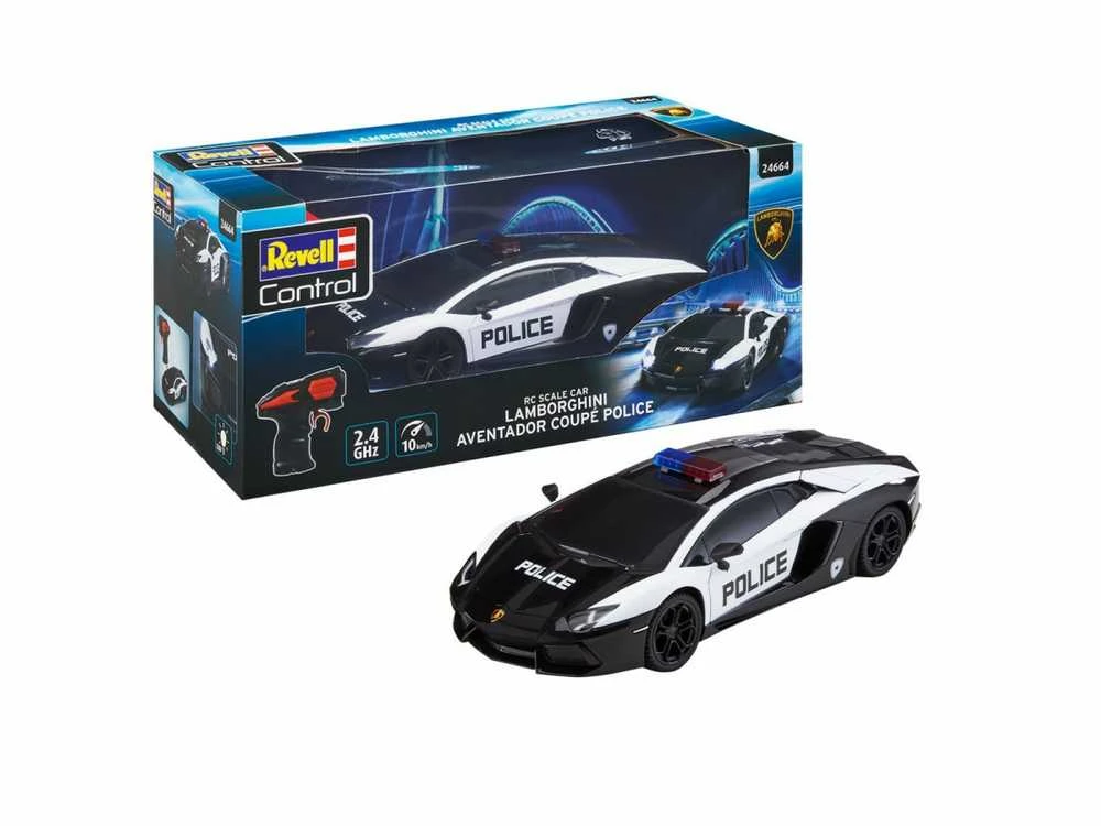 Revell – Lamborghini Aventador Coupé Police 1:24 (624664)