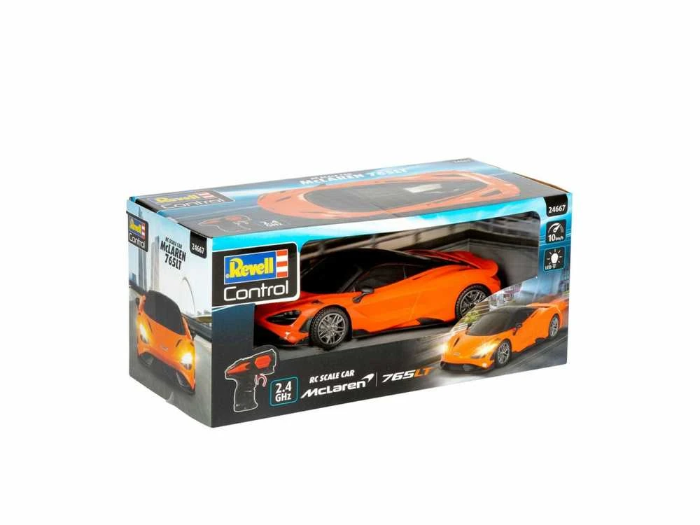 Revell REVELL 24667 Automobilis su radijo imtuvu, mastelio automobilis McLaren 765LT