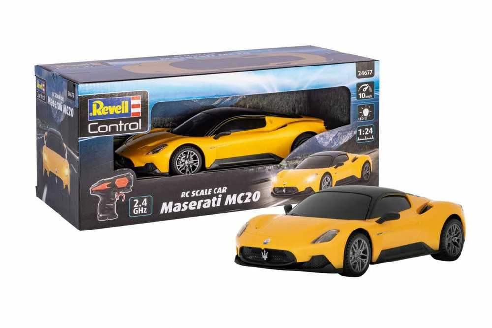 *****REVELL RC skalės automobilis Maserati MC20 24677