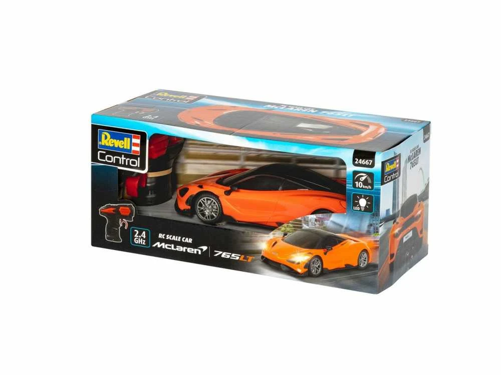 Revell REVELL 24667 Automobilis su radijo imtuvu, mastelio automobilis McLaren 765LT