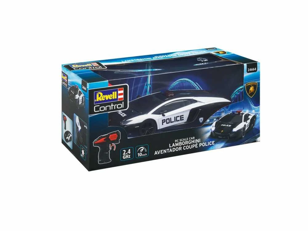 Revell – Lamborghini Aventador Coupé Police 1:24 (624664)