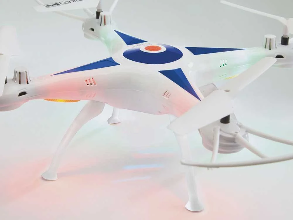 Drone Revell Kvadkopteris GO! STUNT - Baltas/Mėlyna