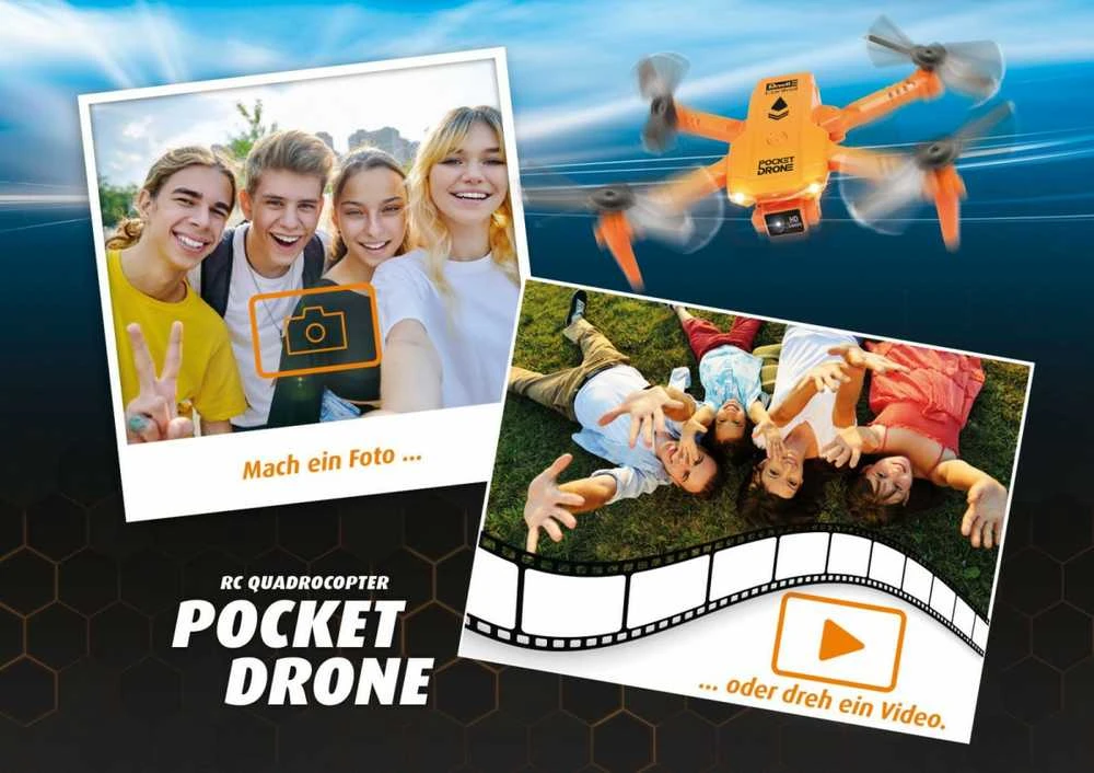 Dron Revell Pocket Drone Quadcopter RC (23810)