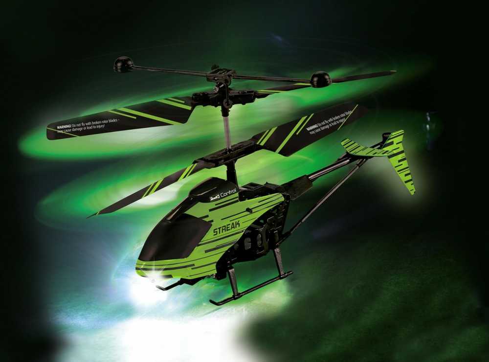 *****REVELL RC sraigtasparnis šviečia tamsoje! 23829