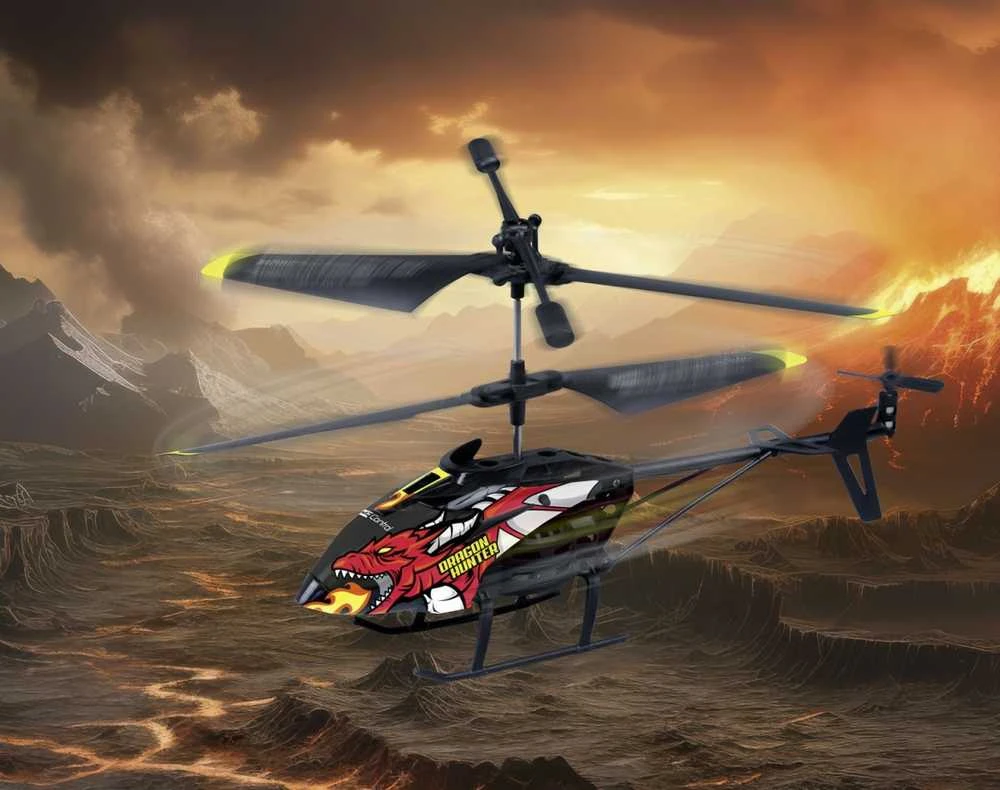 Revell *****REVEL nuotoliniu būdu valdomas sraigtasparnis „Dragon Hunter“ 23990