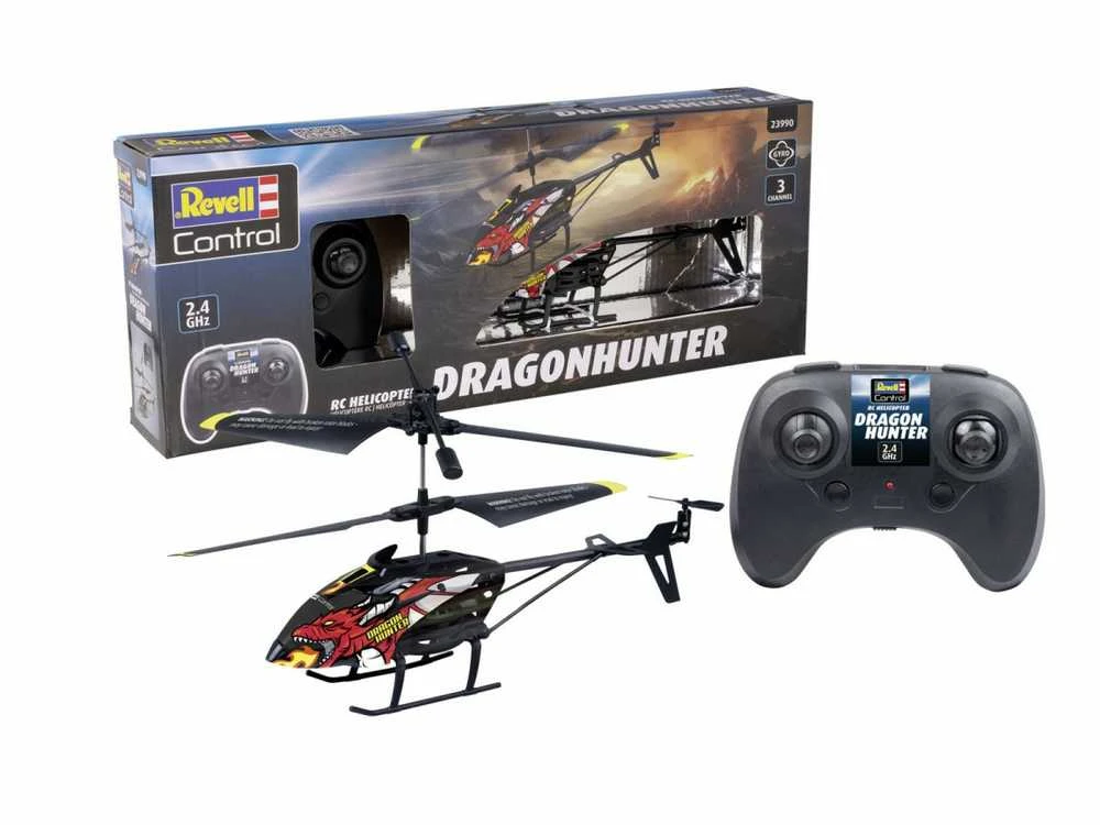 Revell *****REVEL nuotoliniu būdu valdomas sraigtasparnis „Dragon Hunter“ 23990