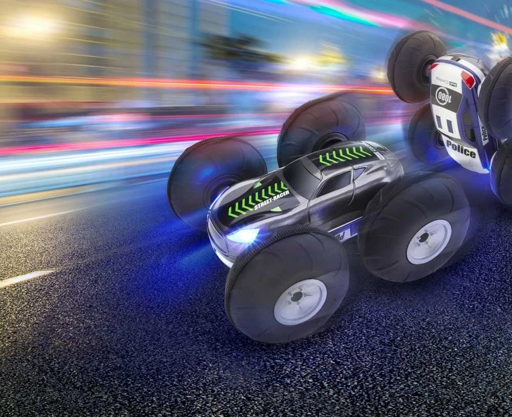 Revell FlipRacer RC dvipusis kaskadinis automobilis su LED, 24634