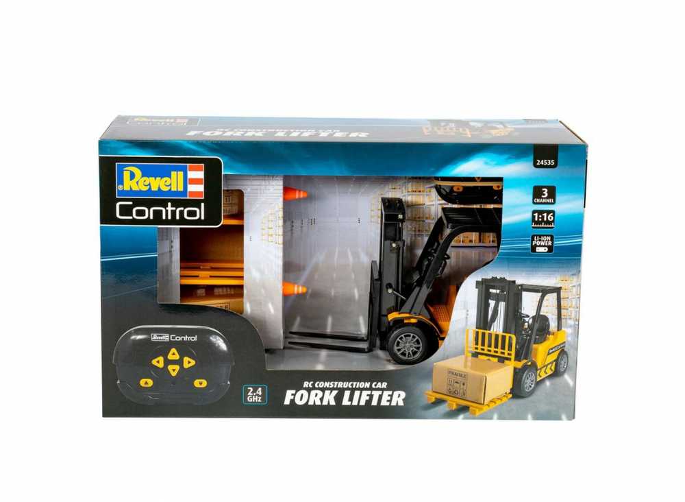 Revell Vežimėlis Forklift Remote Control RC Heavy Loader Forklift