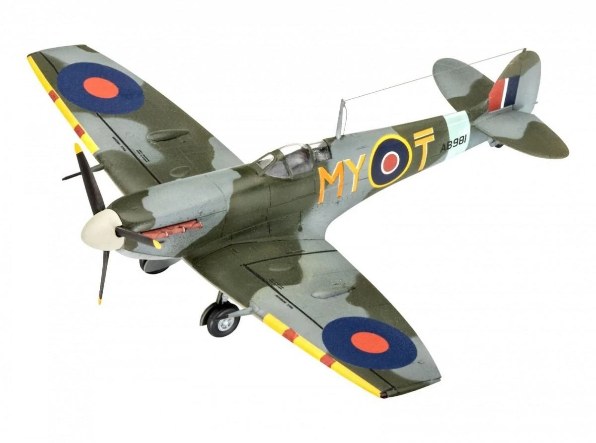 Revell kovinis rinkinys: Messerschmitt Bf 109G-10 & Spitfire Mk.V 1/72 (03710)
