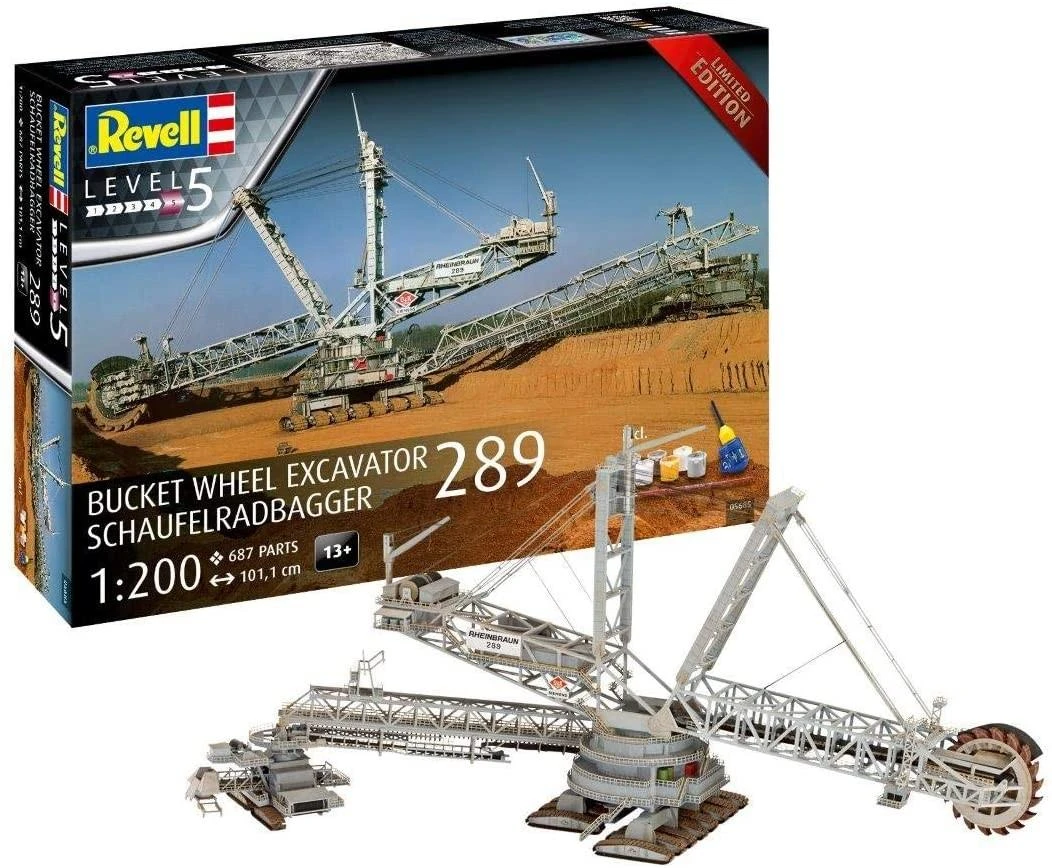 Revell Bucket Wheel Excavator 289 - PLASTIKINIS modeliavimo rinkinys