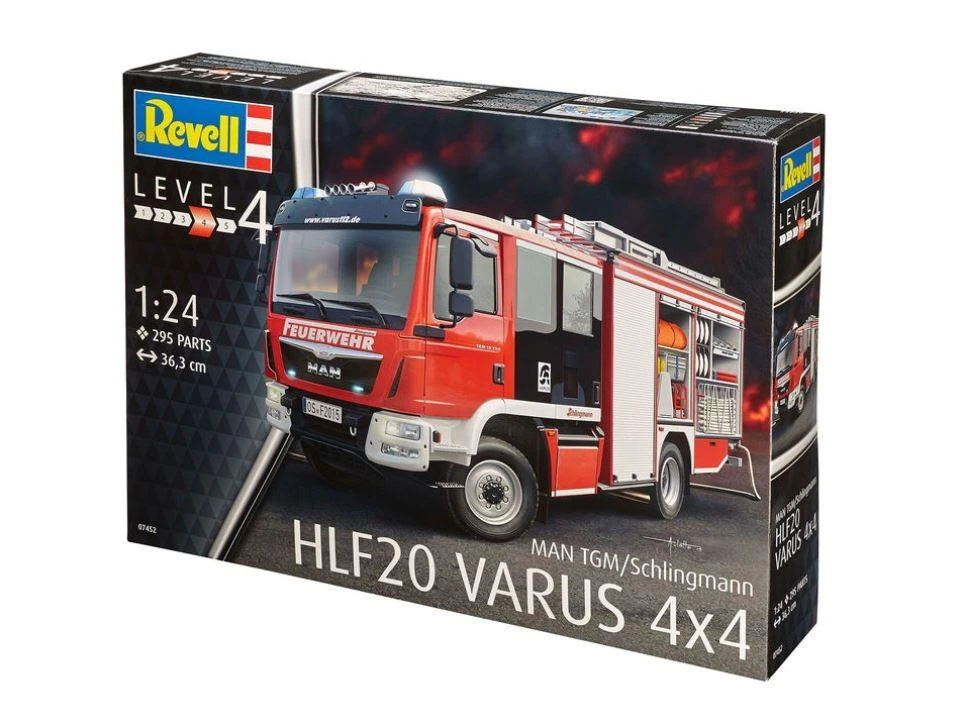 Revell - Schlingmann HLF 20 Varus 4x4 (MAN TGM), 1/24, 07452