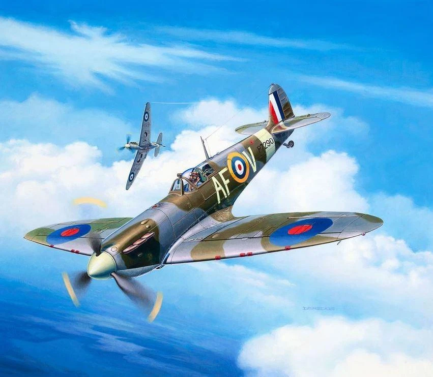 Revell Supermarine Spitfire Mk.IIa 1/72 plastikinis surinkimo rinkinys