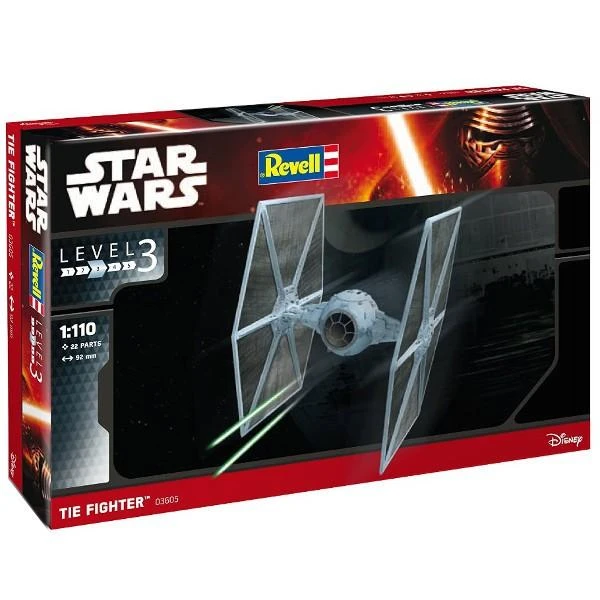 Revell Star Wars TIE Fighter - PLASTIKINIS modeliavimo rinkinys