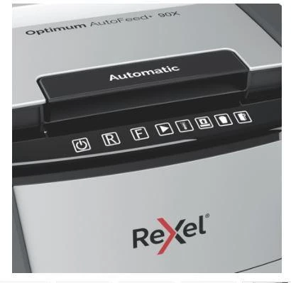 Rexel Autofeed+ 90X valdymo skydelio detalė
