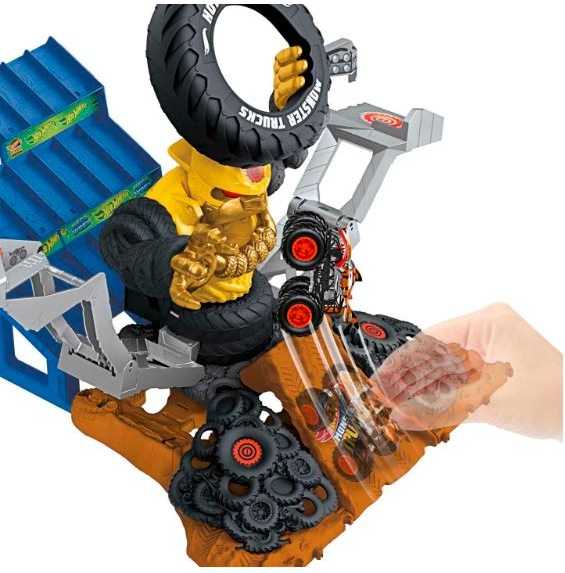 Mattel Žaislinis Hot Wheels Monster Trucks Mega-Wrex arena