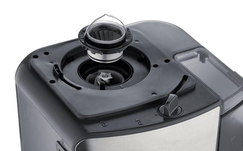 Kavos Aparatas - Russell Hobbs Grind & Brew 1.25L 10 Puodelių Sidabrinis