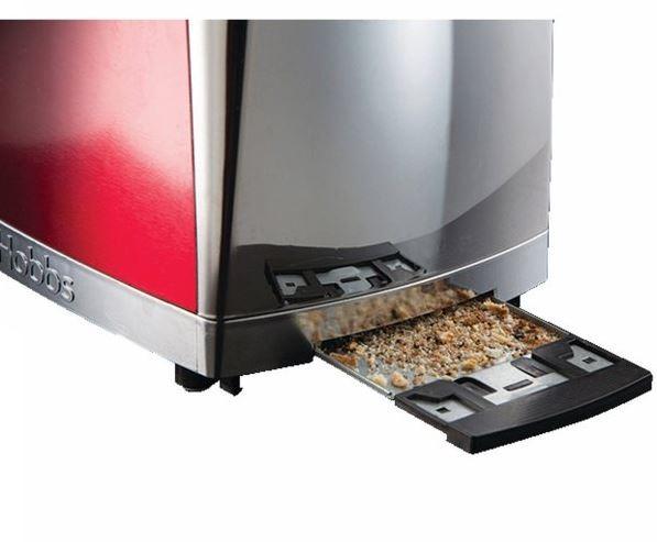 Skrudintuvas Russell Hobbs Luna Solar Raudona Long Slot (23250-56)