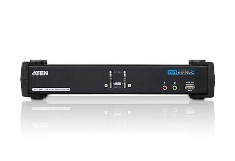 Aten USB DVI Dual Link / CH7.1 garso KVMP jungiklis CS1782A