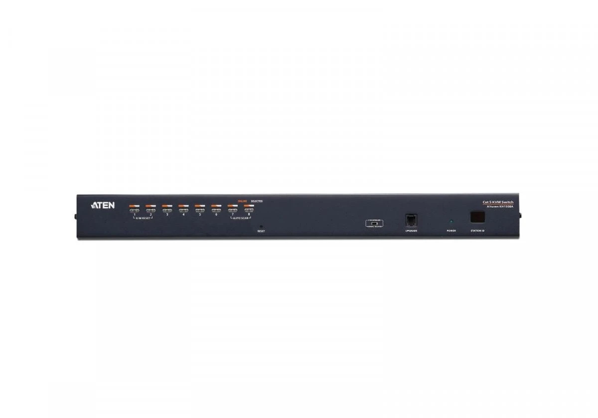 ATEN KH1508A-AX-G ALTUSEN KVM 8 prievadų didelio tankio Cat5
