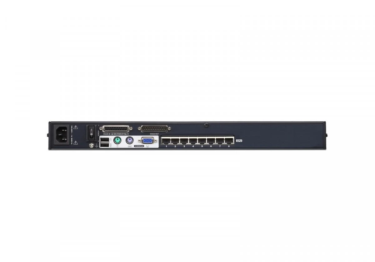 ATEN KH1508A-AX-G ALTUSEN KVM 8 prievadų didelio tankio Cat5