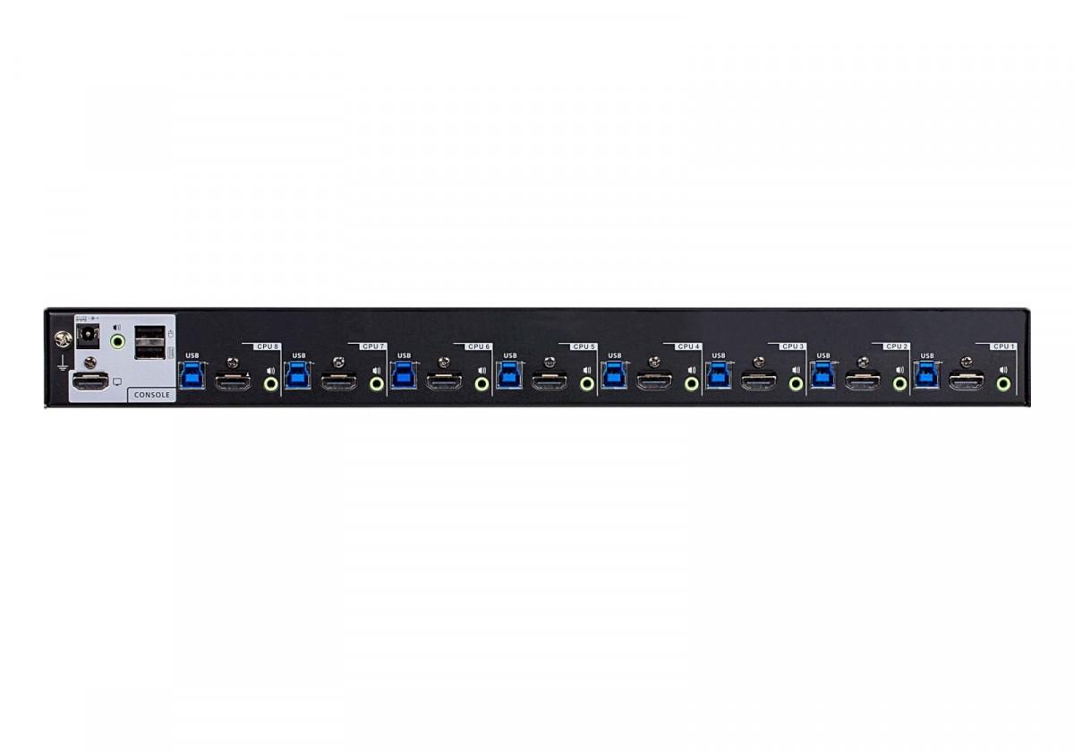 Aten | 8 prievadų USB 3.0 4K HDMI KVM jungiklis | CS18208