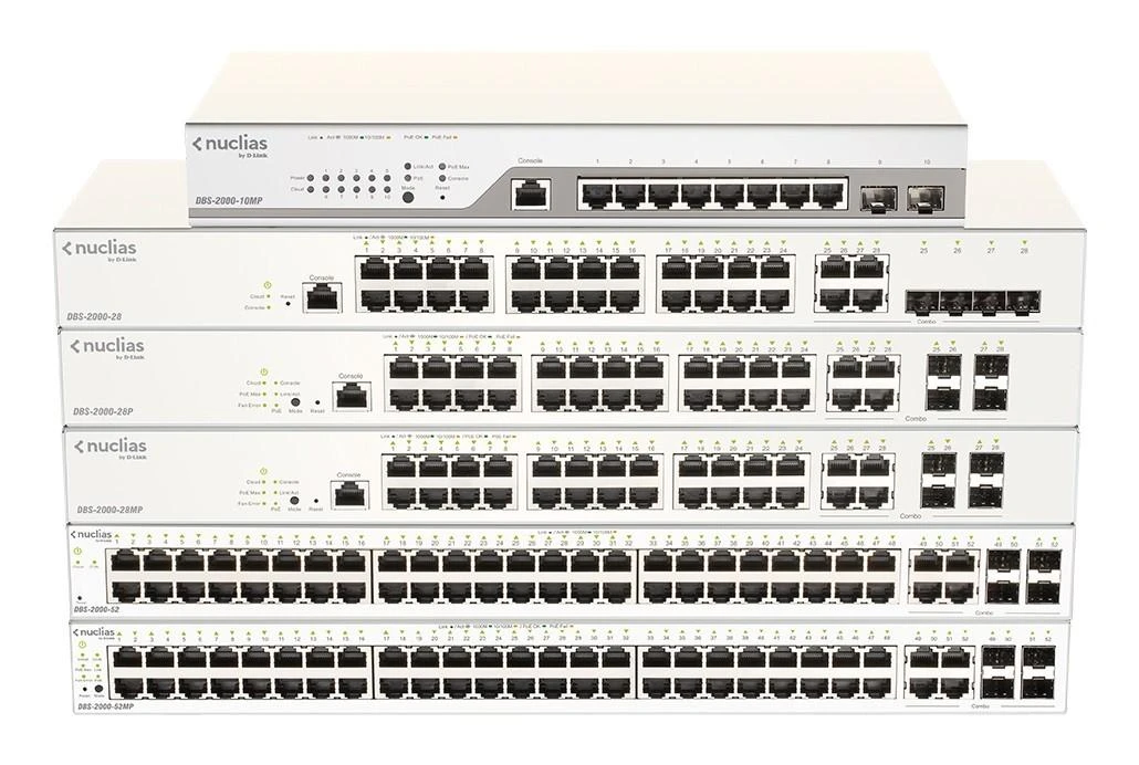 Šakotuvas D-Link DBS-2000-52MP, Switch