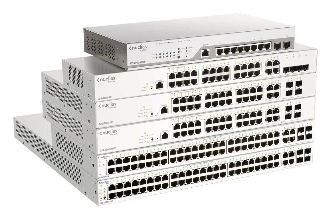 Šakotuvas D-Link DBS-2000-52MP, Switch