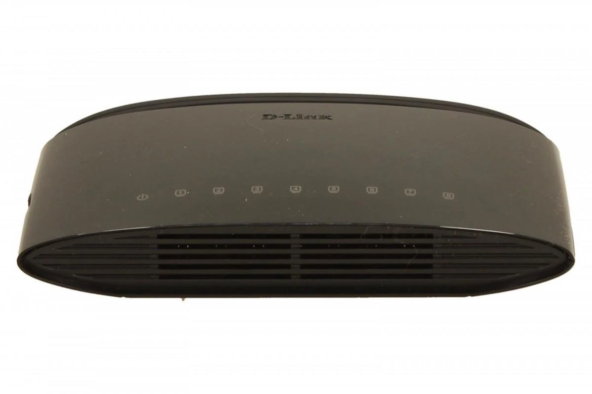 Šakotuvas D-Link DLINK 8xRJ45 10/100 nevaldomas 8 prievadų jungiklis 100 MBit