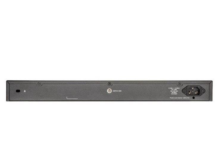 Šakotuvas D-Link DXS-1210-28T 24 prievadų 10GBase-T + 4 prievadų 10/25G SFP28 išmanusis valdomasis komutatorius | D-Link