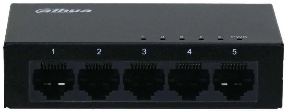 Šakotuvas SWITCH PFS3005-5GT-L-V2 5 PRIEVADŲ DAHUA