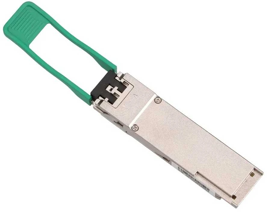 Šakotuvas Extralink QSFP28 | QSFP28 modulis | 100Gb/s, 2km, vieno režimo, Duplex LC