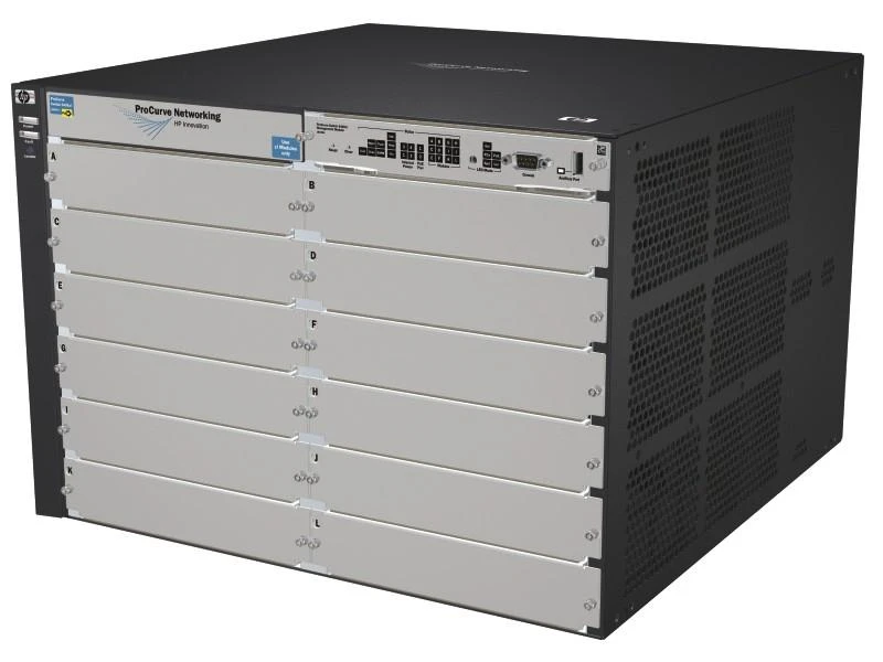 Šakotuvas „Hewlett Packard“ (HP) ARUBA 5412R zl2 komutatorius J9822A – ribota viso naudojimo laiko garantija