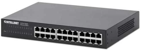 Šakotuvas Intellinet 561273 tinklo komutatorius Gigabit Ethernet (10/100/1000) Juoda