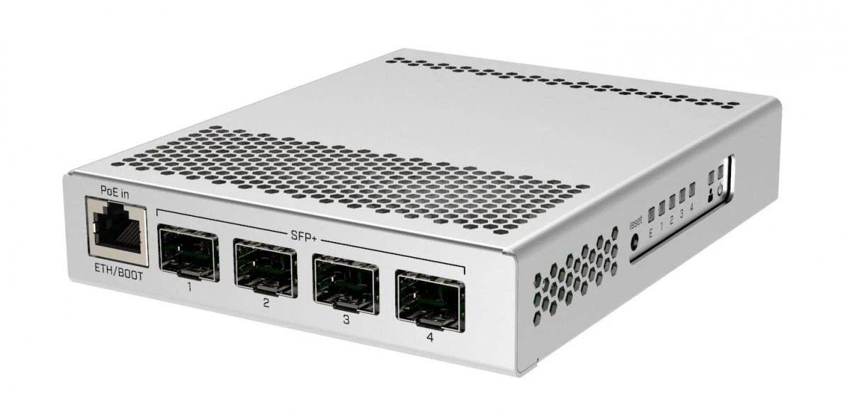 Maršrutizatorius MIKROTIK CRS305-1G-4S+IN komutatorius 1x RJ45 1000Mb/s 4x SFP+