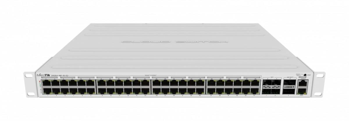 Maršrutizatorius MIKROTIK L5 48x 1GbE PoE jungtys 4x 10GbE SFP+ 2x 40Gbps QSFP+ 1U stovo montavimas
