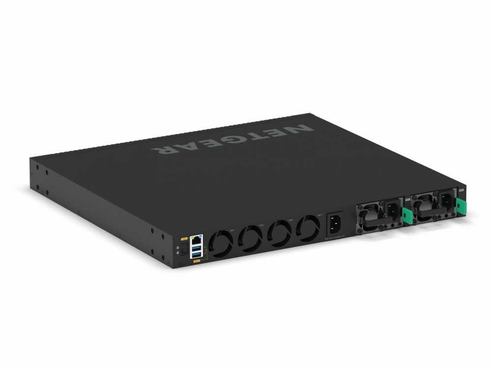 Šakotuvas NETGEAR MSM4352 valdomas L3 2.5G Ethernet (100/1000/2500) Maitinimas per Ethernet (PoE) 1U Juodas
