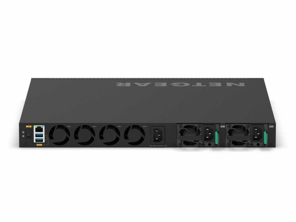Šakotuvas NETGEAR MSM4352 valdomas L3 2.5G Ethernet (100/1000/2500) Maitinimas per Ethernet (PoE) 1U Juodas