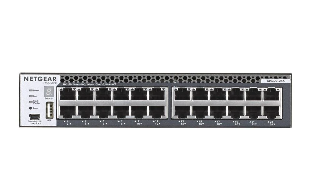 Šakotuvas „Netgear“ jungiklis XSM4324CS (XSM4324CS-100NES) (XSM4324CS100NES)