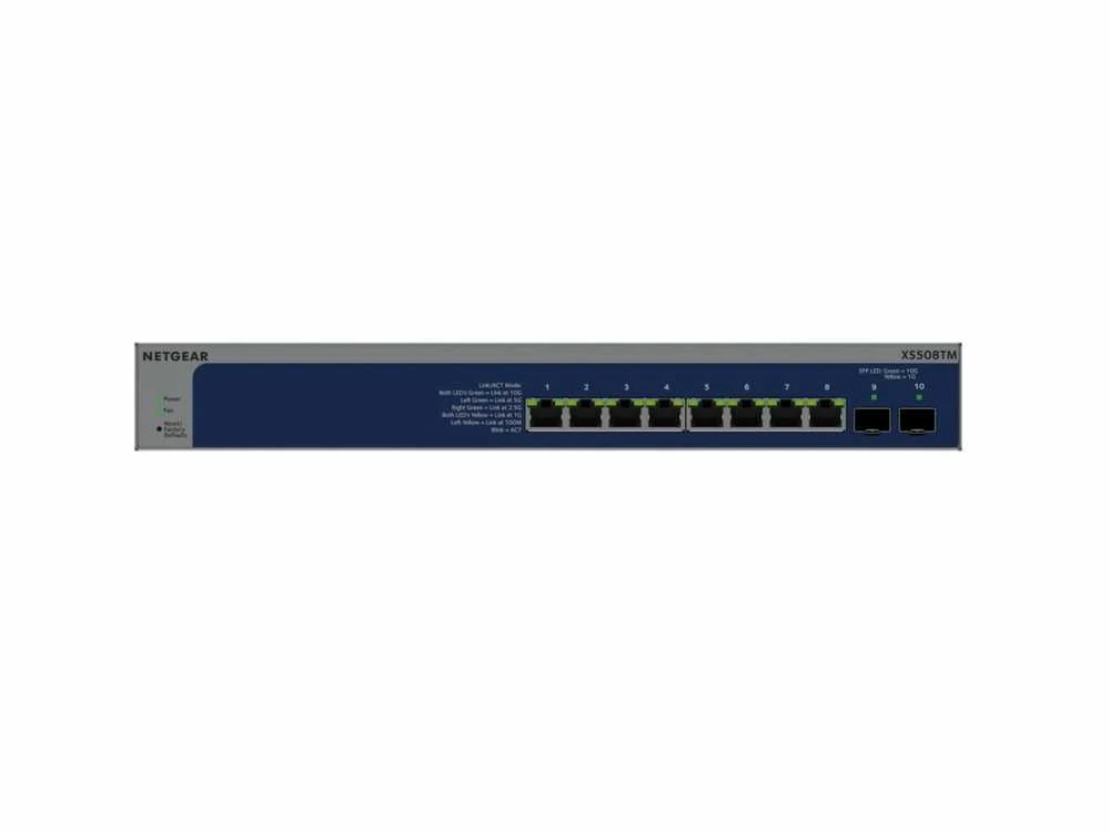 Šakotuvas Netgear 8P 10G/MG SMART SWITCH