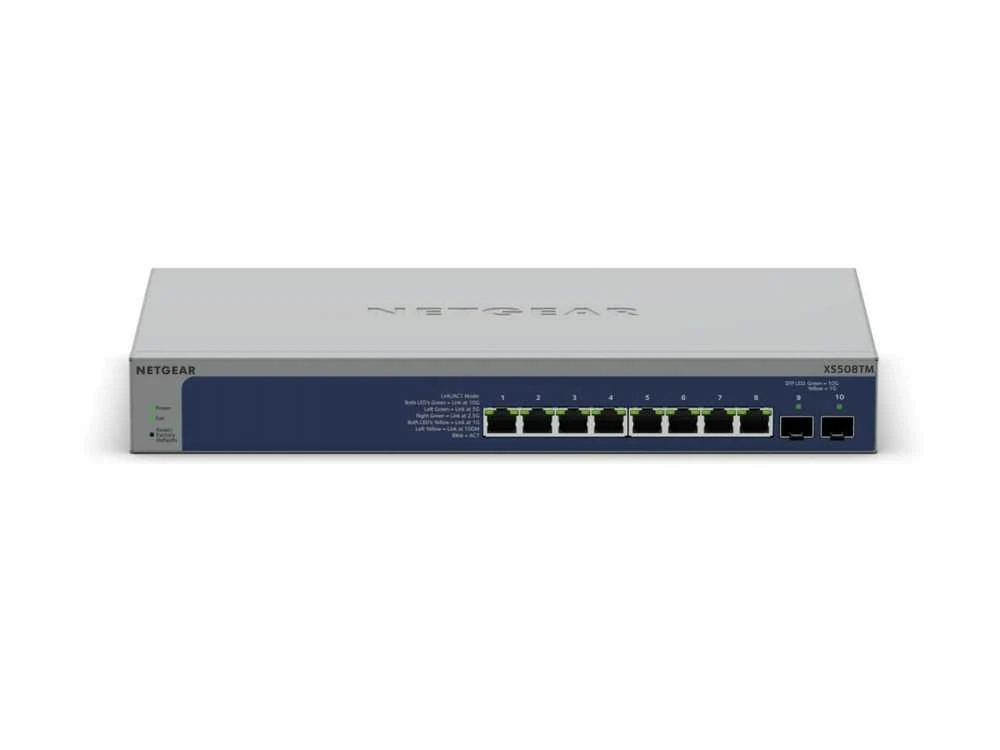 Šakotuvas Netgear 8P 10G/MG SMART SWITCH